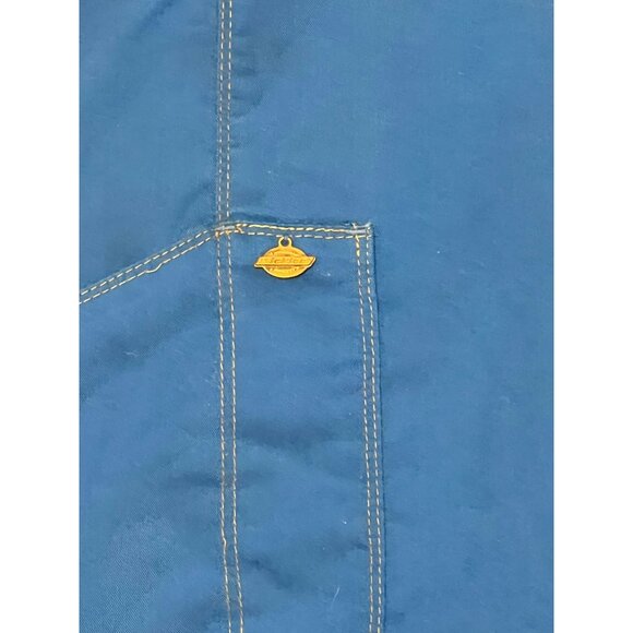 2 Dickies Blue Unisex Scrub Top 3XL With Pockets & V-Neck Medical Comfortable - Picture 5 of 16